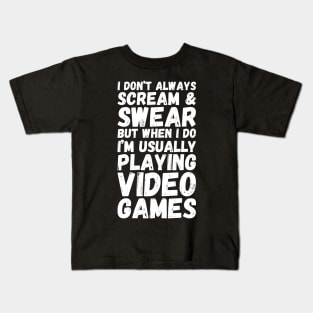 Funny Gamers Gift for Gaming Geek Kids T-Shirt